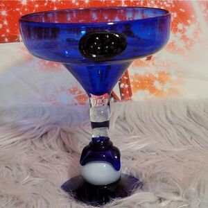 Hand-blown Margarita Glass‎